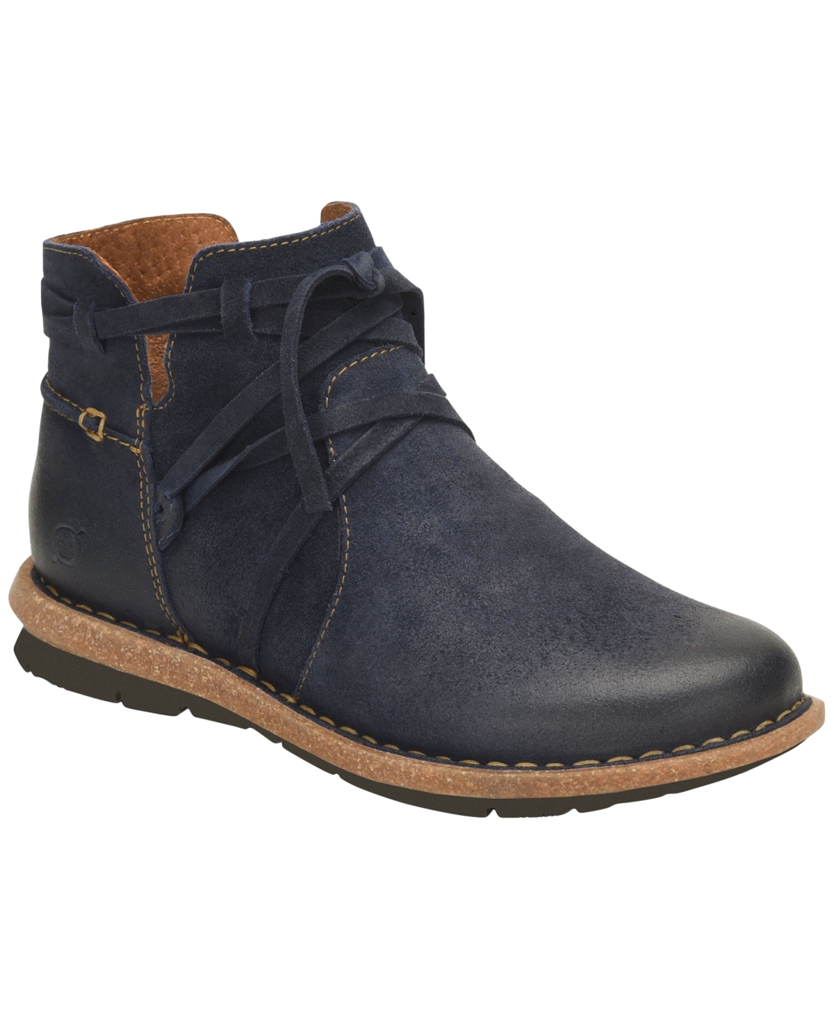 Born Women's Tarkiln Round Toe Booties In Blue