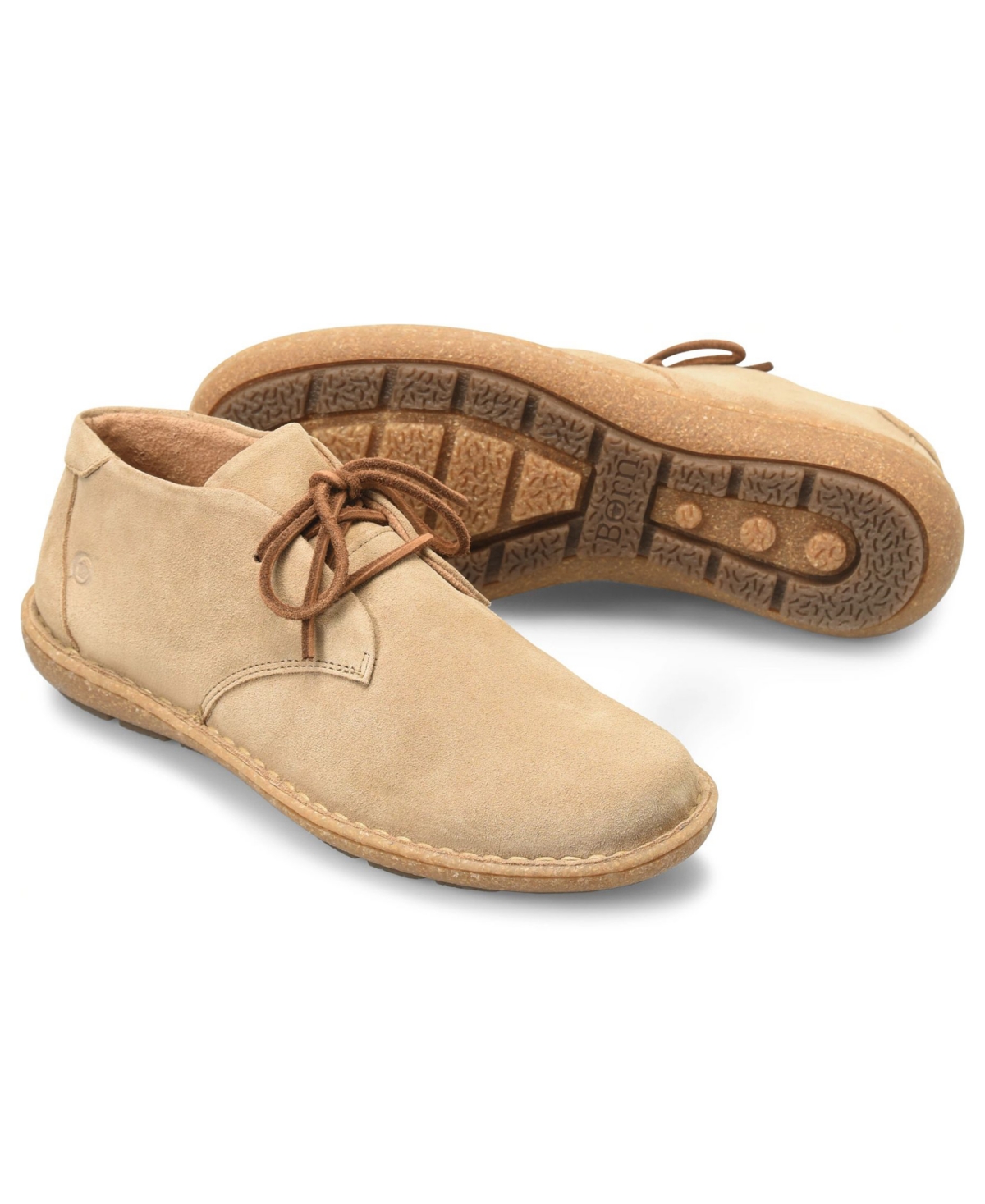 Born Women's Nuala Ii Lace Up Booties In Neutral