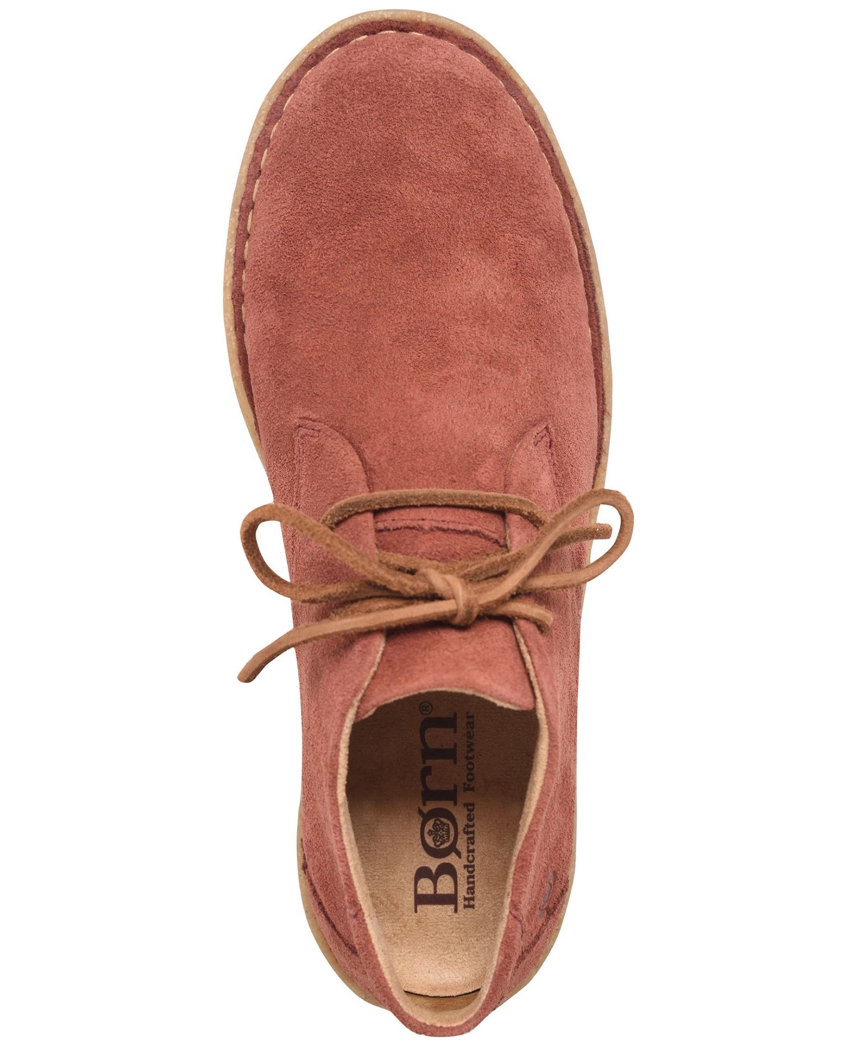 Born Women's Nuala Ii Lace Up Booties In Burgundy