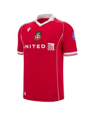 Big Boys and Girls Red Wrexham 2025/26 Home Replica Jersey