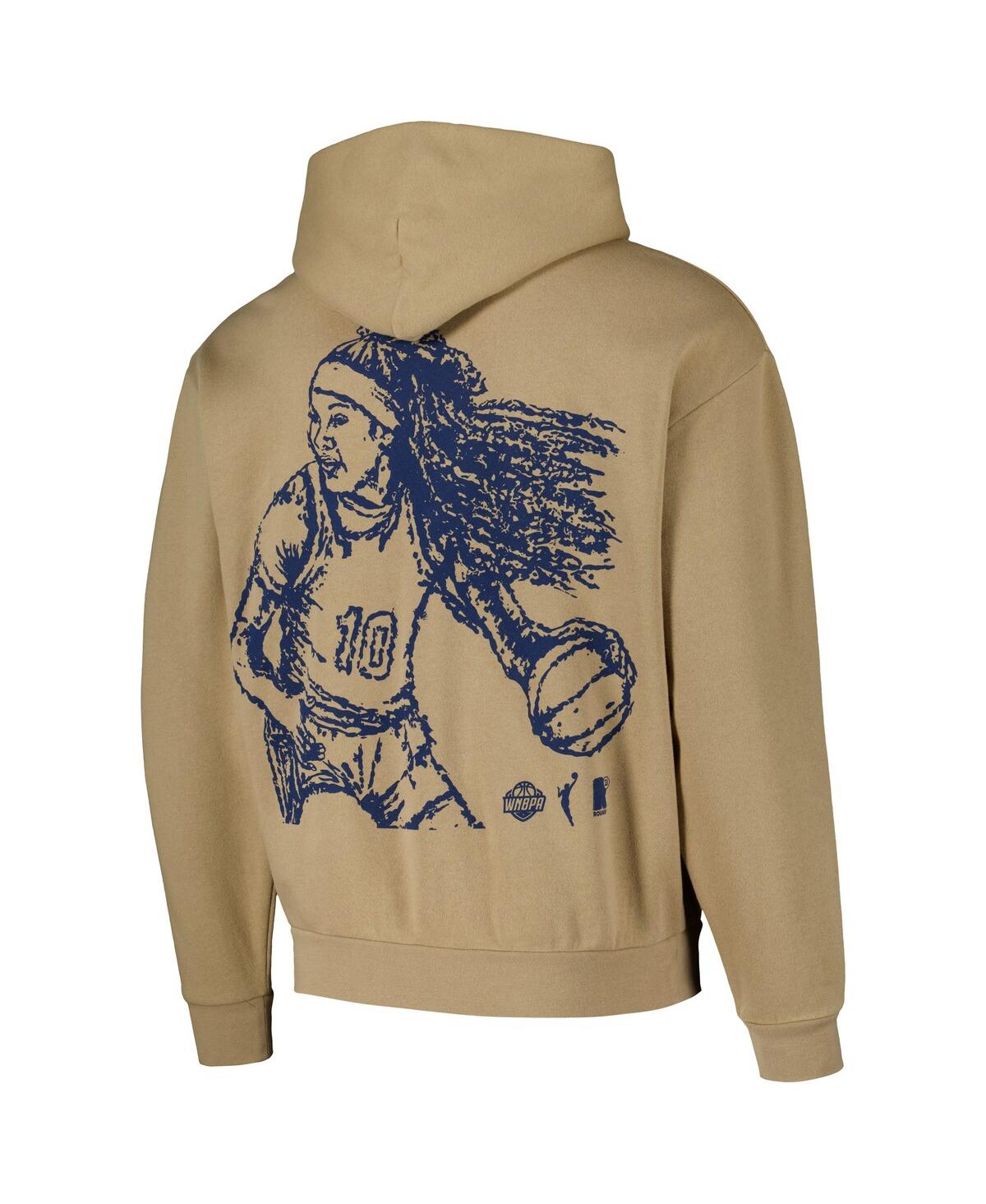 Round21 Men's And Women's Kamilla Cardoso Tan Chicago Sky Player Pullover Hoodie In Brown