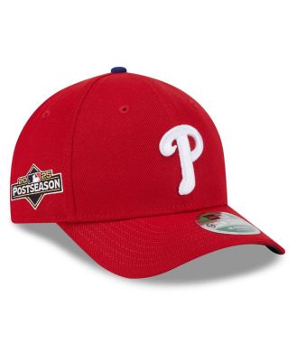 New Era - Men's Red Philadelphia Phillies 2025 MLB Postseason Side Patch 9FORTY Adjustable Hat
