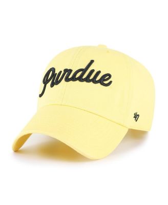 '47 Brand - Men's Maize Purdue Boilermakers Vault Clean Up Adjustable Hat