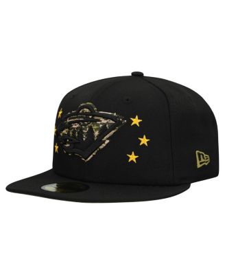 Men's Black Minnesota Wild Military Appreciation Digital Camo Stars 59FIFTY Fitted Hat