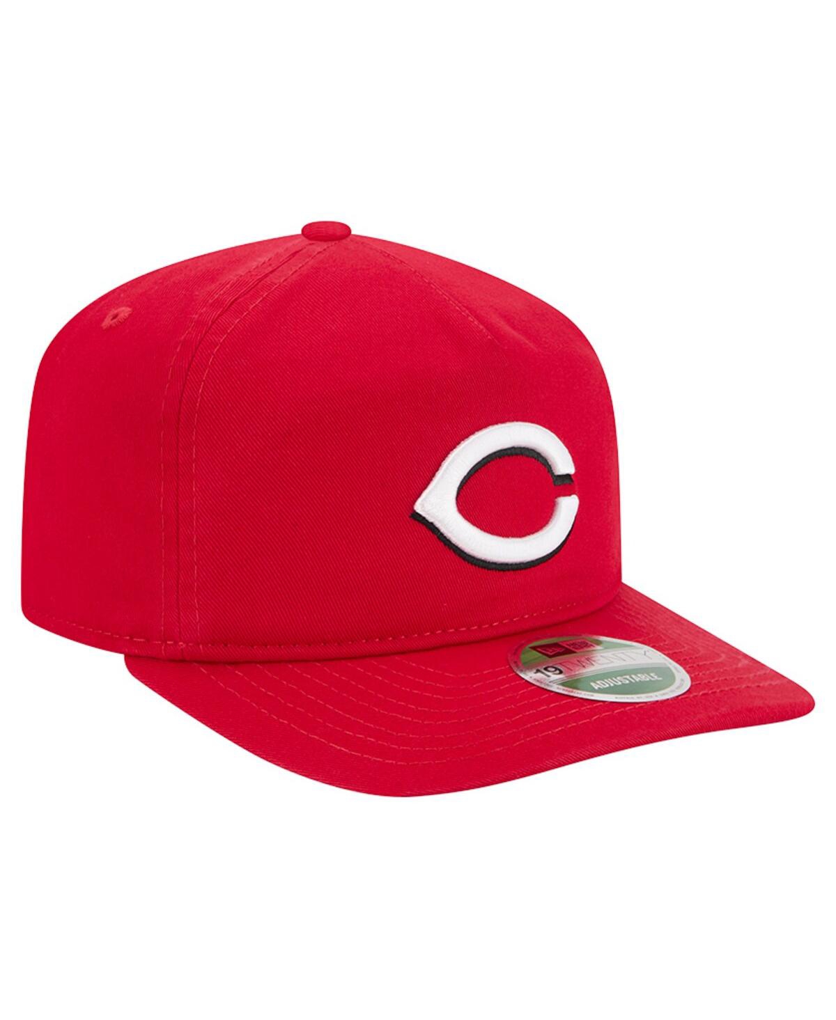 New Era Men's Red Cincinnati Reds Team 19twenty Adjustable Hat In Red
