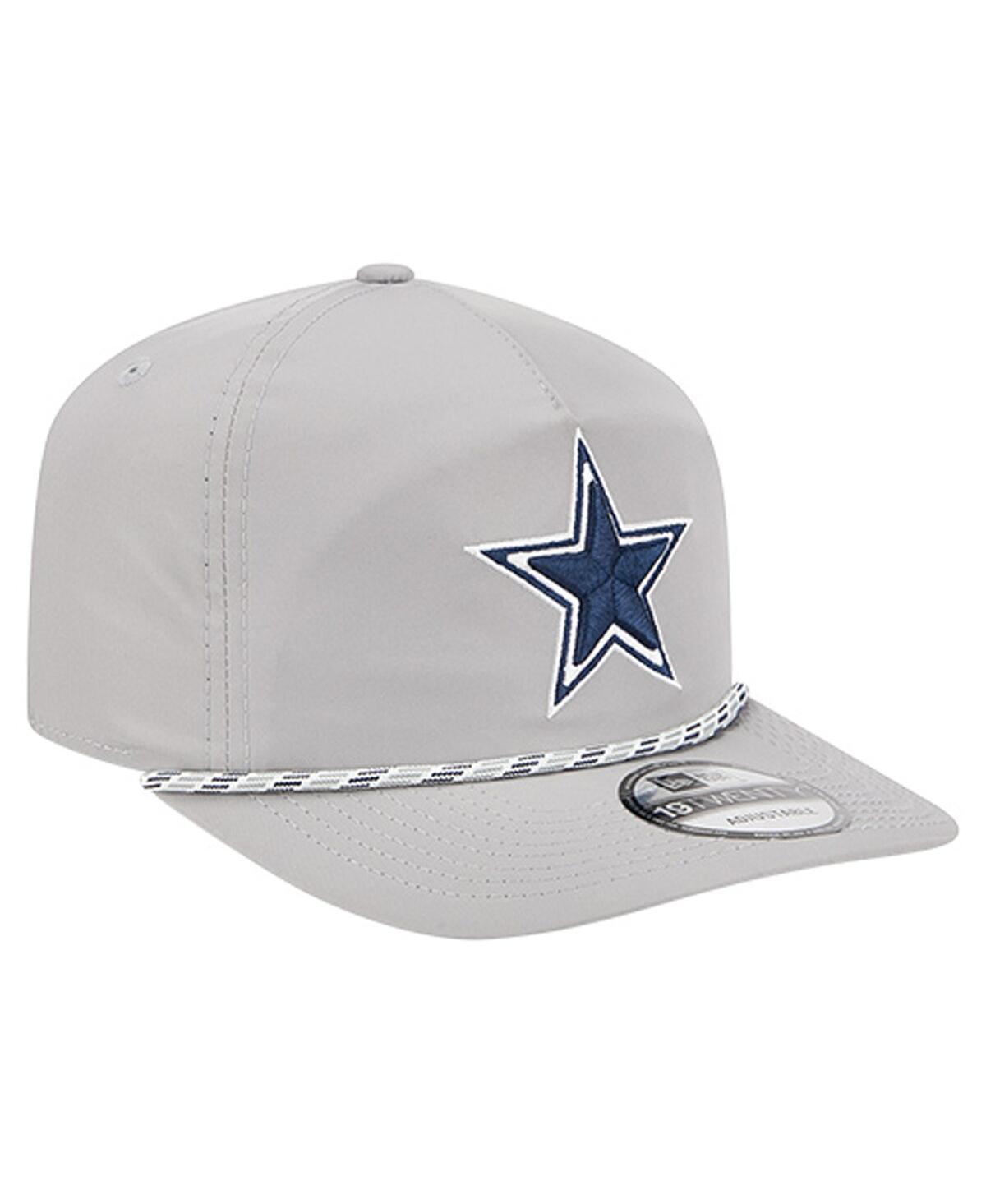 New Era Men'sâ Gray Dallas Cowboys Rope 19twenty Hat In Brown