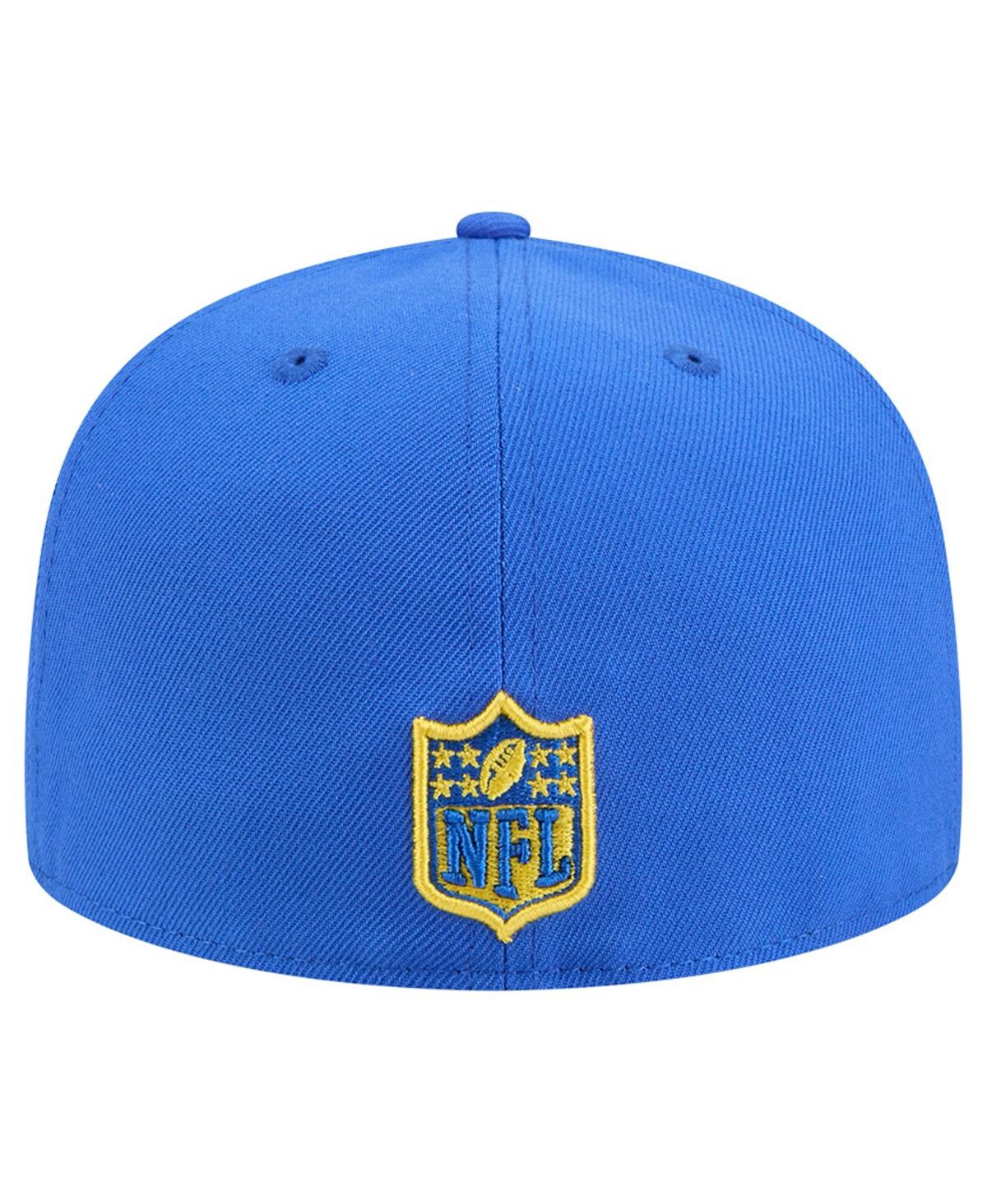New Era Men's Royal Los Angeles Rams Tri-Hit 59FIFTY Fitted Hat