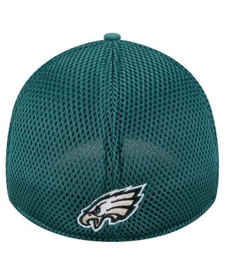 Men's&nbsp;Midnight Green Philadelphia Eagles Outline 39THIRTY Flex Hat