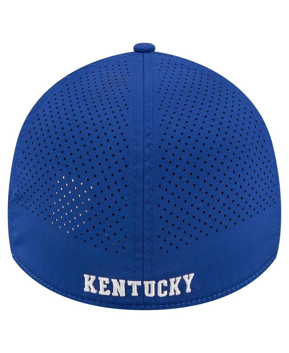 New Era Men'sâ Royal Kentucky Wildcats Rope 39thirty Flex Hat In Blue