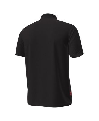 Under Armor Men's Black Maryland Terrapins Performance Drive Chest Stripe Polo Shirt
