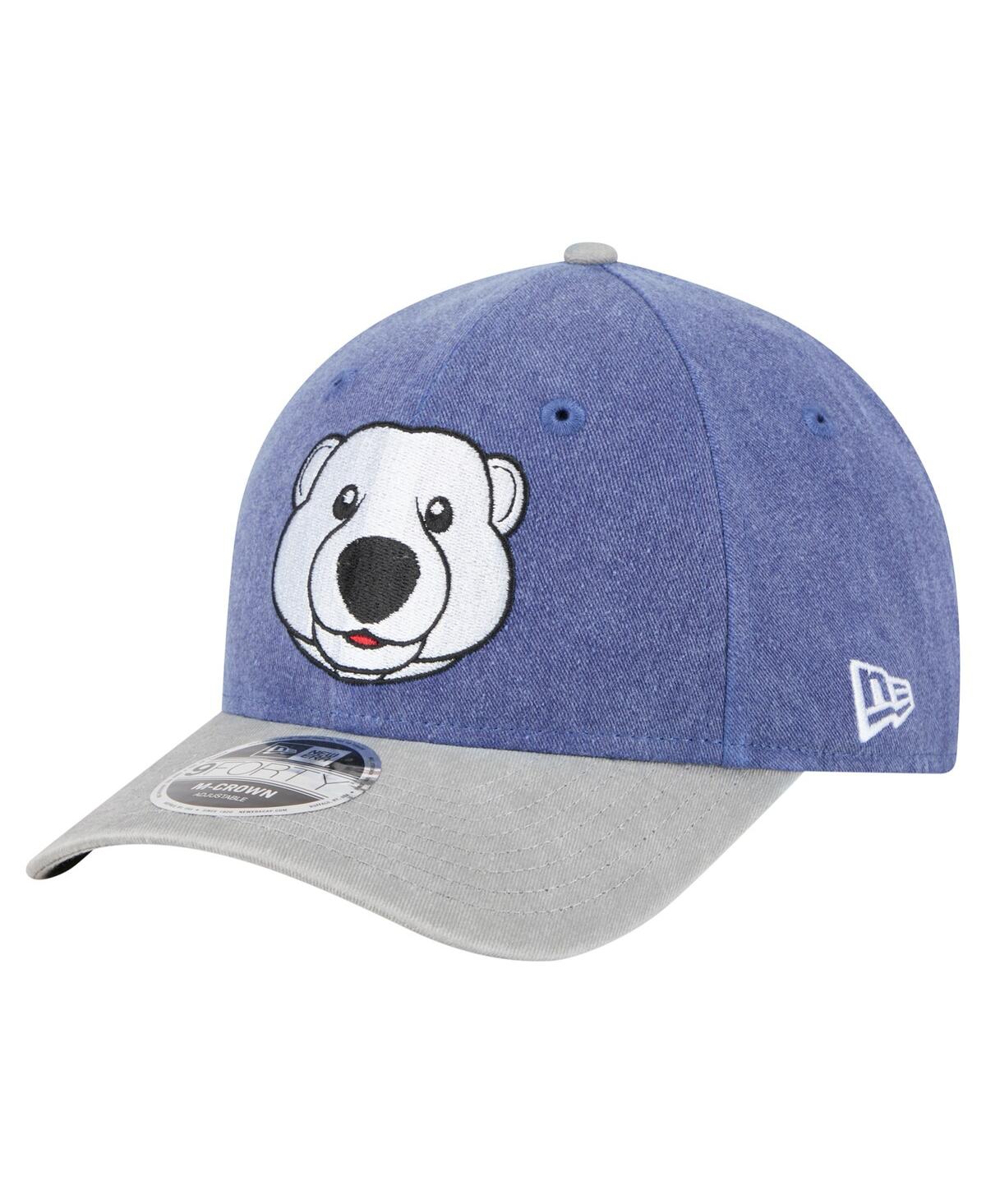 New Era Men'sâ Blue/gray Toronto Maple Leaf's Mascot 2-tone 9forty Adjustable Hat In Blue