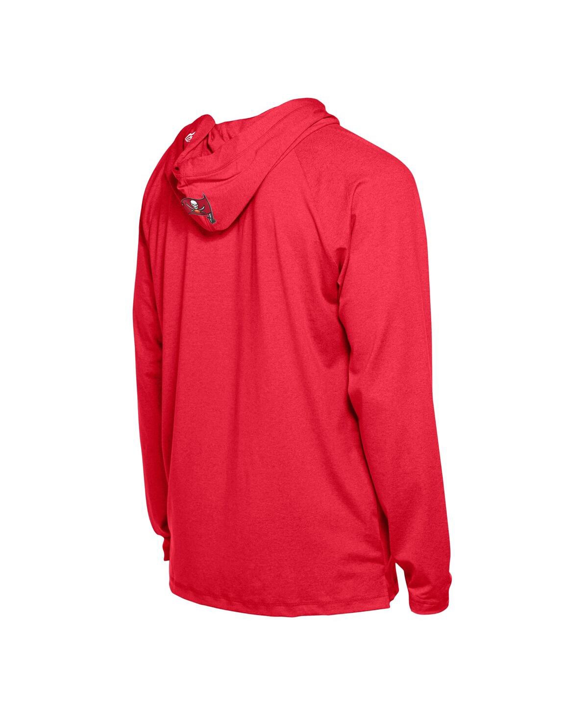 New Era Men's Red Tampa Bay Buccaneers Functional Fandom Hoodie In Red