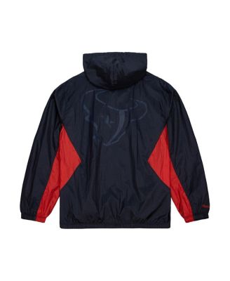 Men's&nbsp;Navy Houston Texans Playmaker Full-Zip Windbreaker Jacket