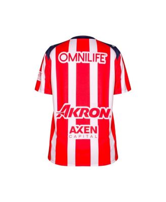 Big Boys and Girls Red Chivas 2025/26 Home Replica Jersey