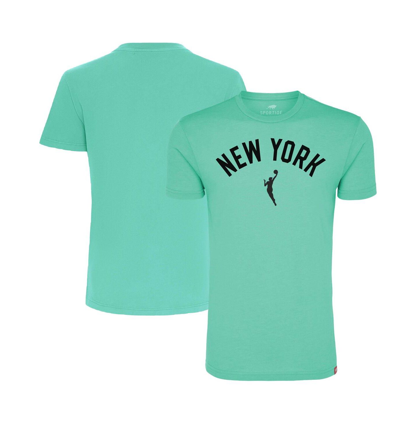 Футболка Sportiqe Mint New York Liberty Comfy Tri-Blend — фото 1