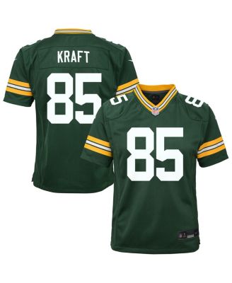 Nike - Big Boys and Girls Tucker Kraft Green Green Bay Packers Team Game Jersey