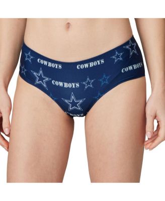 Concepts Sport - Women's Navy Dallas Cowboys Mosaic Allover Print Knit Panty