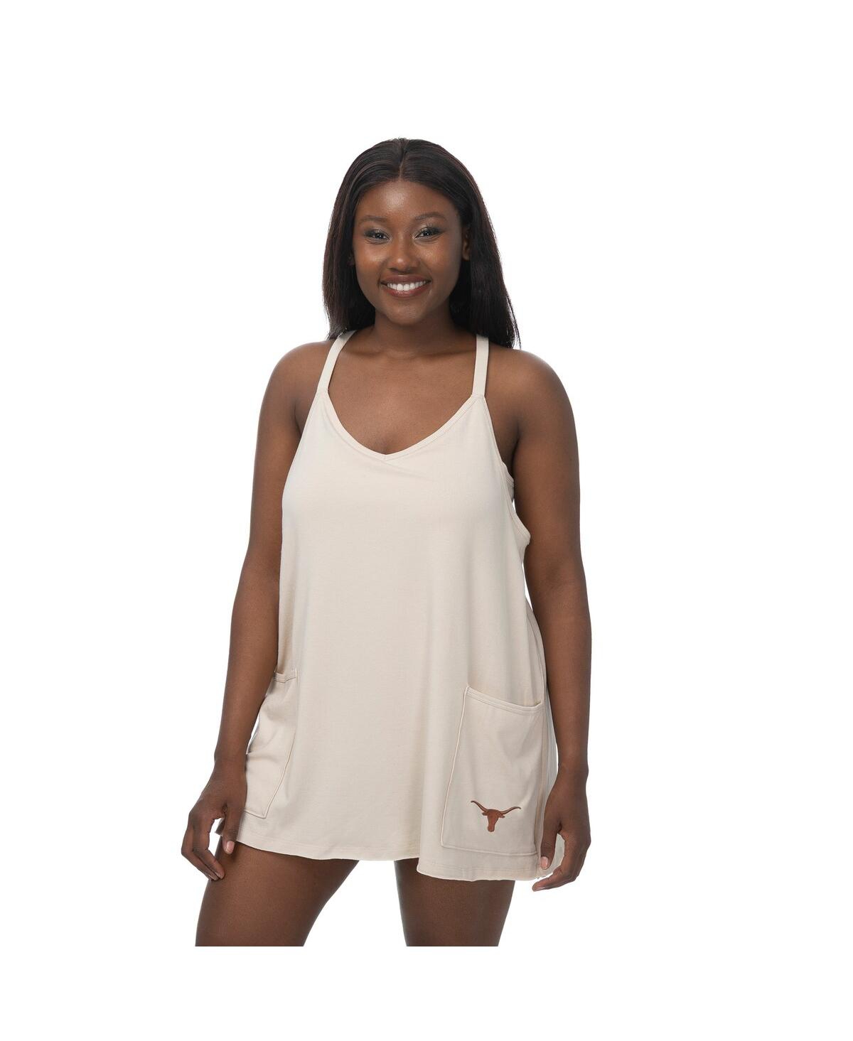 Zoozatz Women's Tan Lsu Tigers Active Pocketed Skort Dress In Neutral