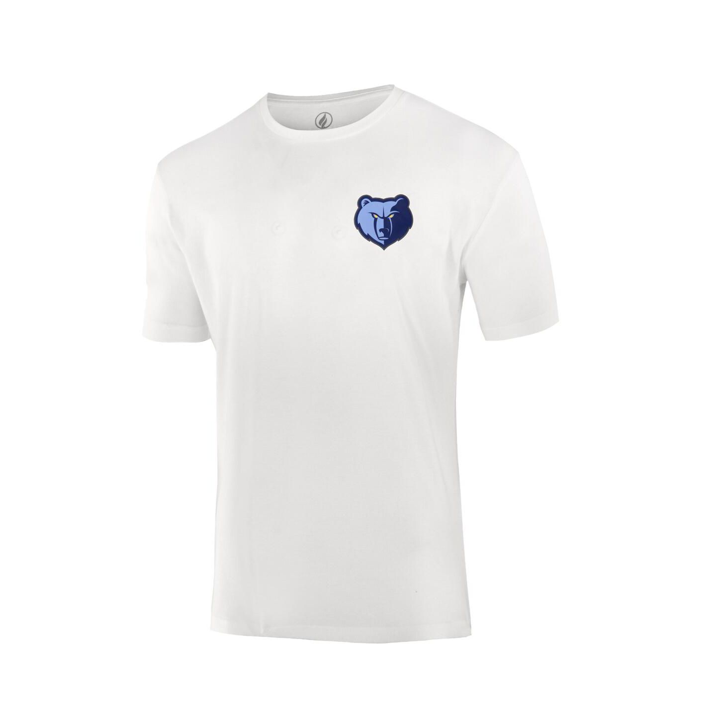 Футболка FISLL White Memphis Grizzlies Burst Logo — фото 3