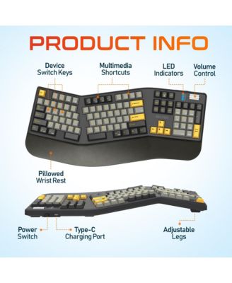 KB450 Wireless Ergonomic Mechanical Keyboard
