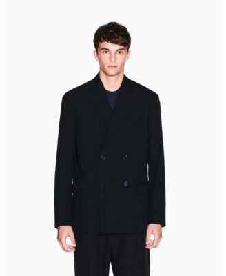 A|X Armani Exchange - Men's Night Lab Wool Double Breasted Blazer