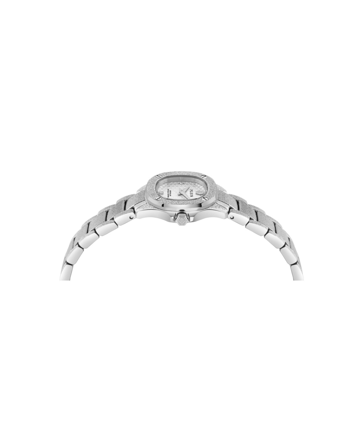 Philipp Plein $pectre Lady Mini Crystal Watch In Metallic