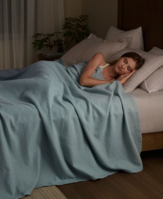 Liquid Cotton Soft and Breathable Blanket, Full/Queen