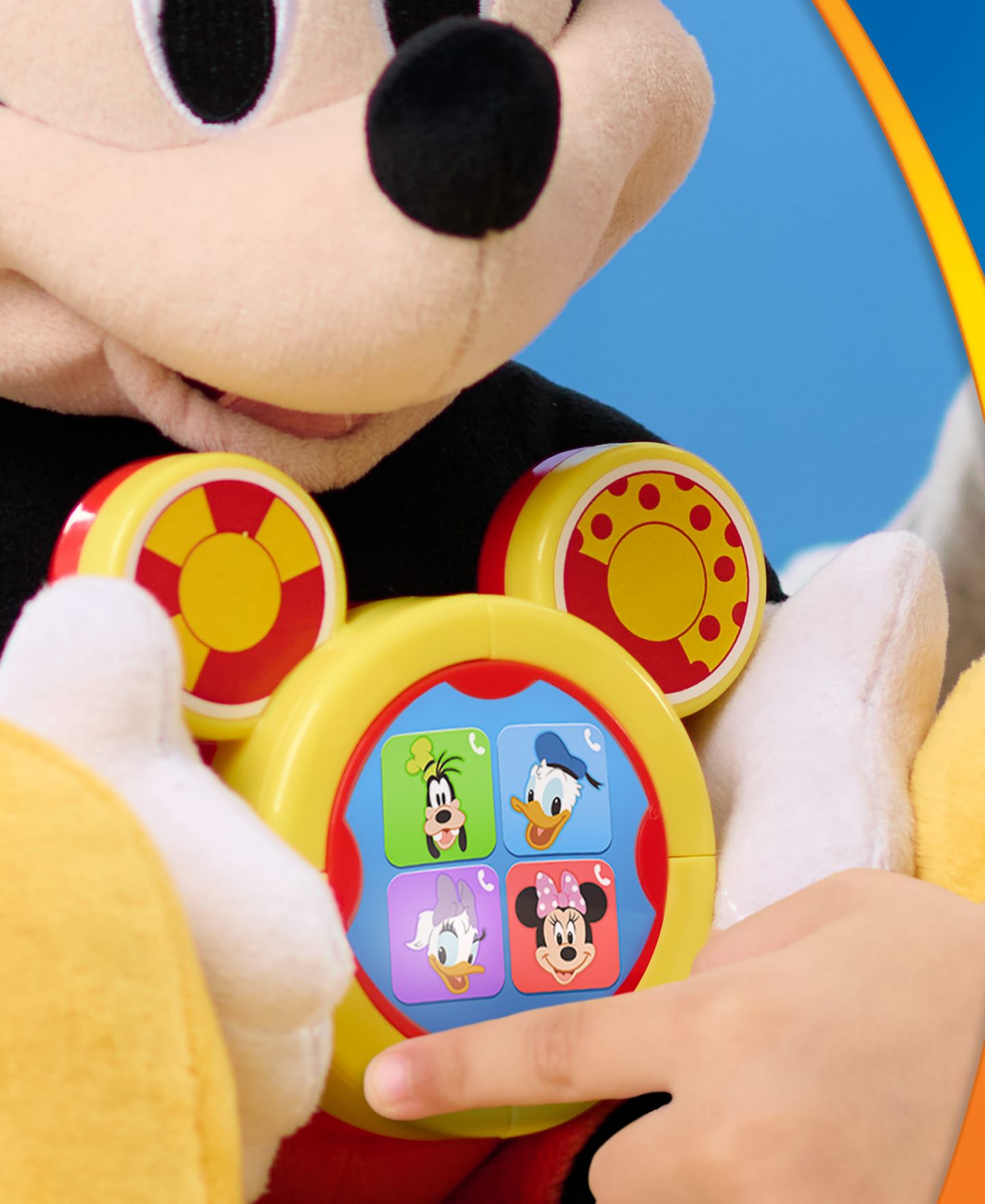 Детская мягкая игрушка Mickey Mouse Oh, Toodles! Interactive Plush Toy — фото 7