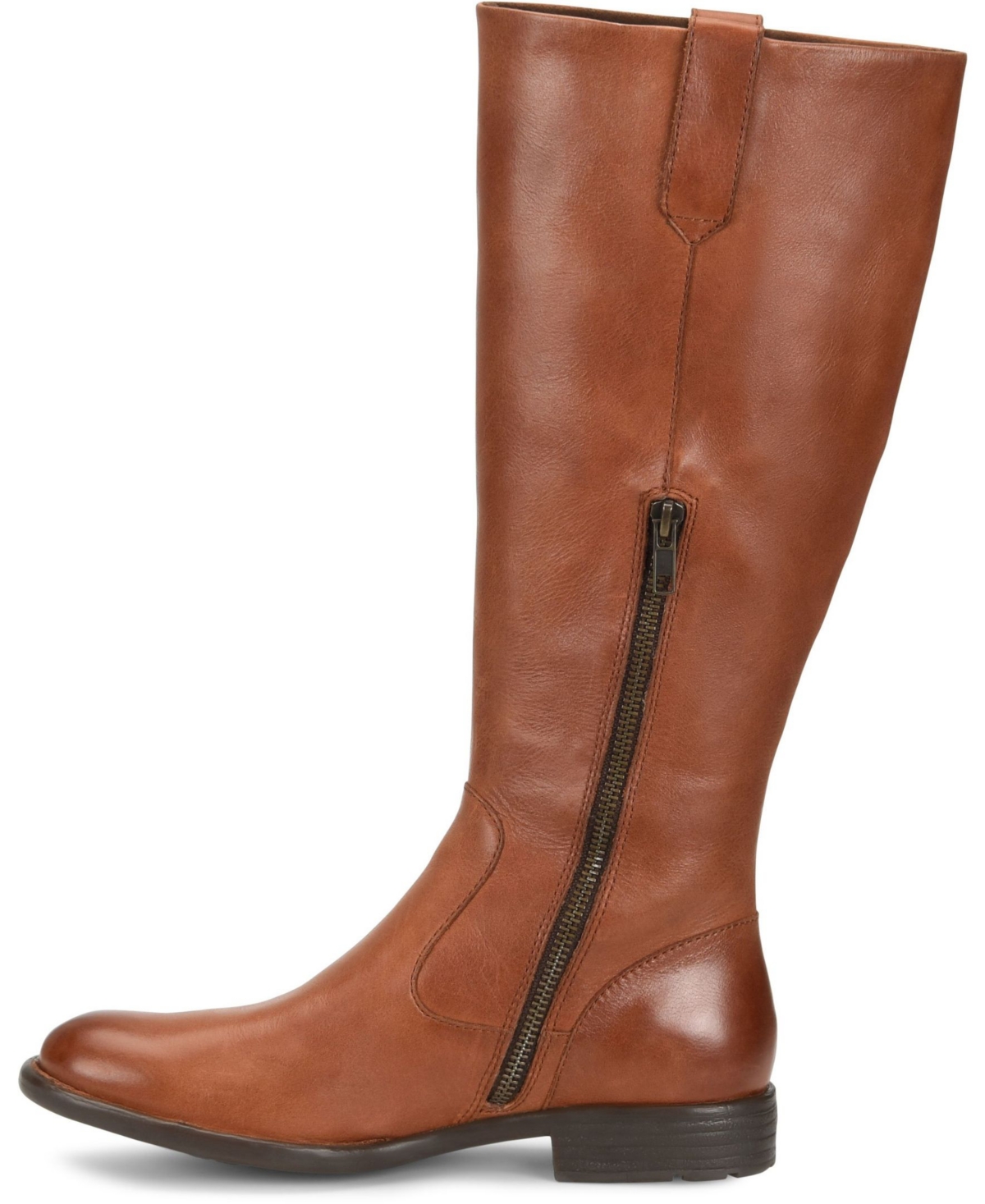 Born Women's Shaunie Wide Calf Round Toe Boots In Brown