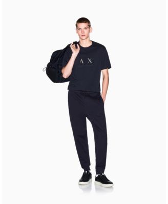 Men's Textured Grid Box T-Shirt