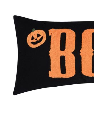 Boo Pumpkin Throw Pillow, 12" x 24"
