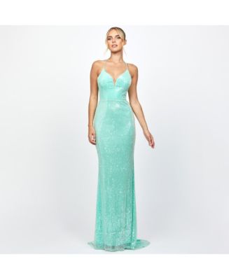 bariano red sequin dress Alexandrite Wrap Gown in Pink Neckline w/ BoningBra CupsRuchedBack ZipperStretchLength = 44Self/Lining 100% PolyesterImportedAvailable In Plus Sizes Red dress, warm lights, and