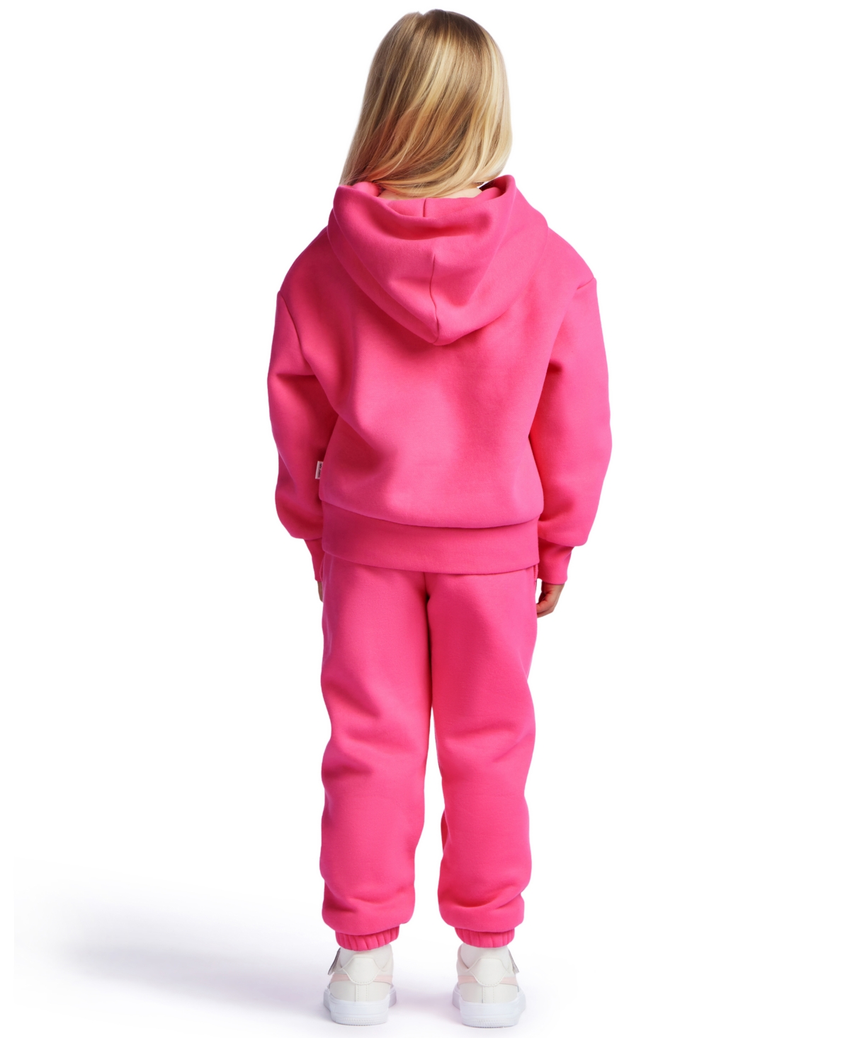 Color Lab Unisex 2t-6x Pull-on Printed Long Sleeve Hoodie In Pink