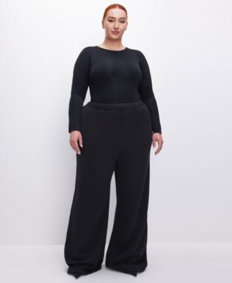 Women's Sculpting Crew Neck Bodysuit Top, Regular & Plus Size