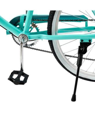 26-Inch Beach Cruiser Bike for Adults with Shimano 7-Speed, High-Carbon Steel Frame for Leisure Cycling