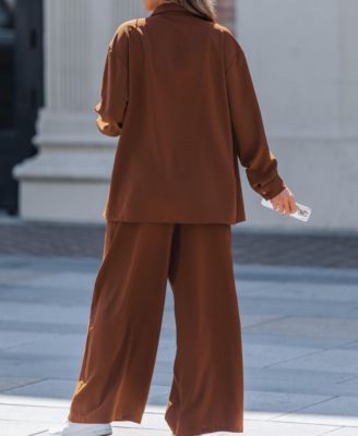 Women's Casual Chic Two-Piece Lounge Set