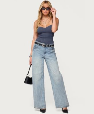 Women's Katanya Lace Up Top