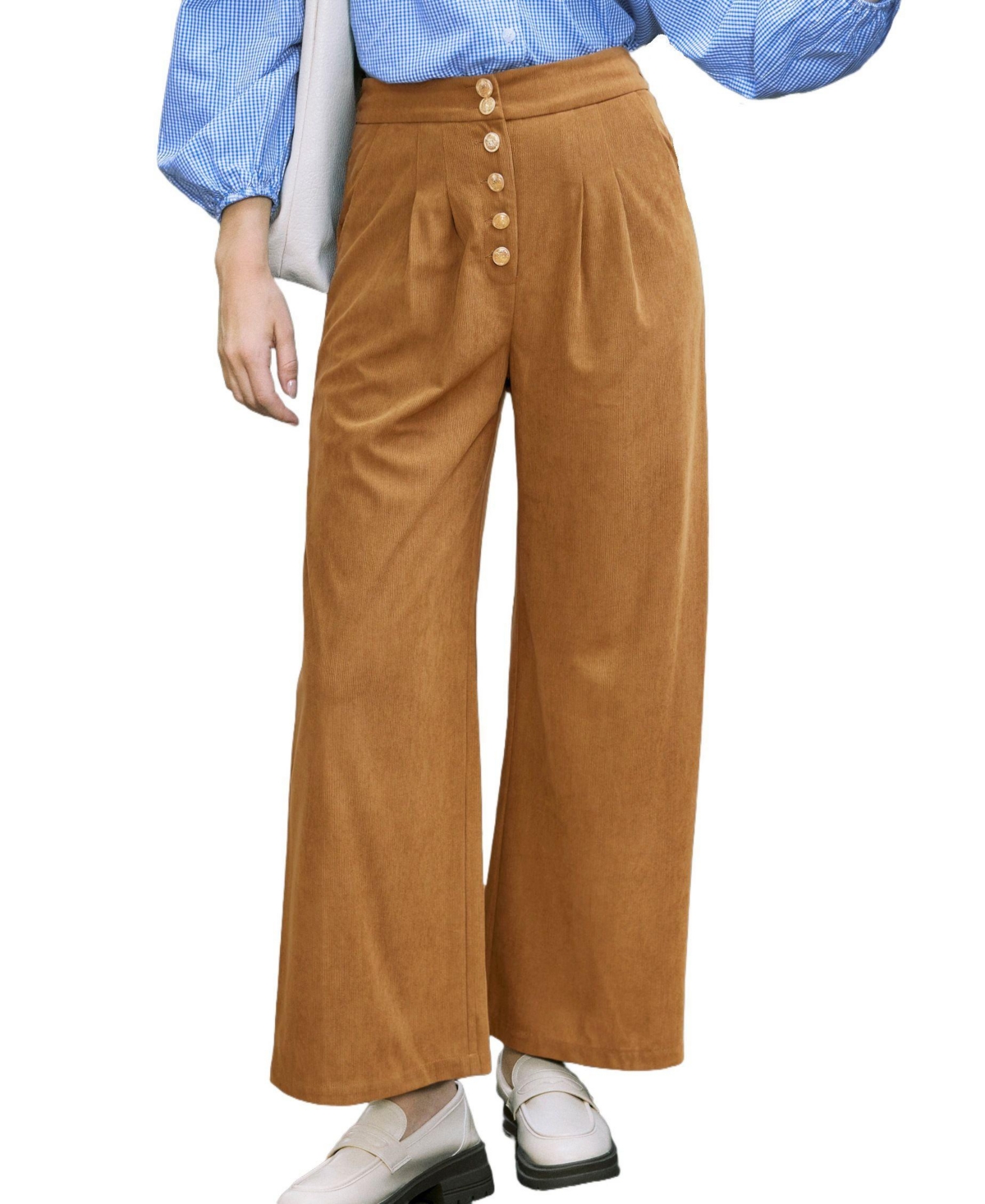 Cupshe Women's Downtown Moves Khaki Pants