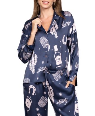 Women's 2 Piece Long Sleeves Loungewear Set