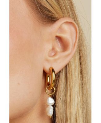 Zuma Freshwater Pearl Hoops