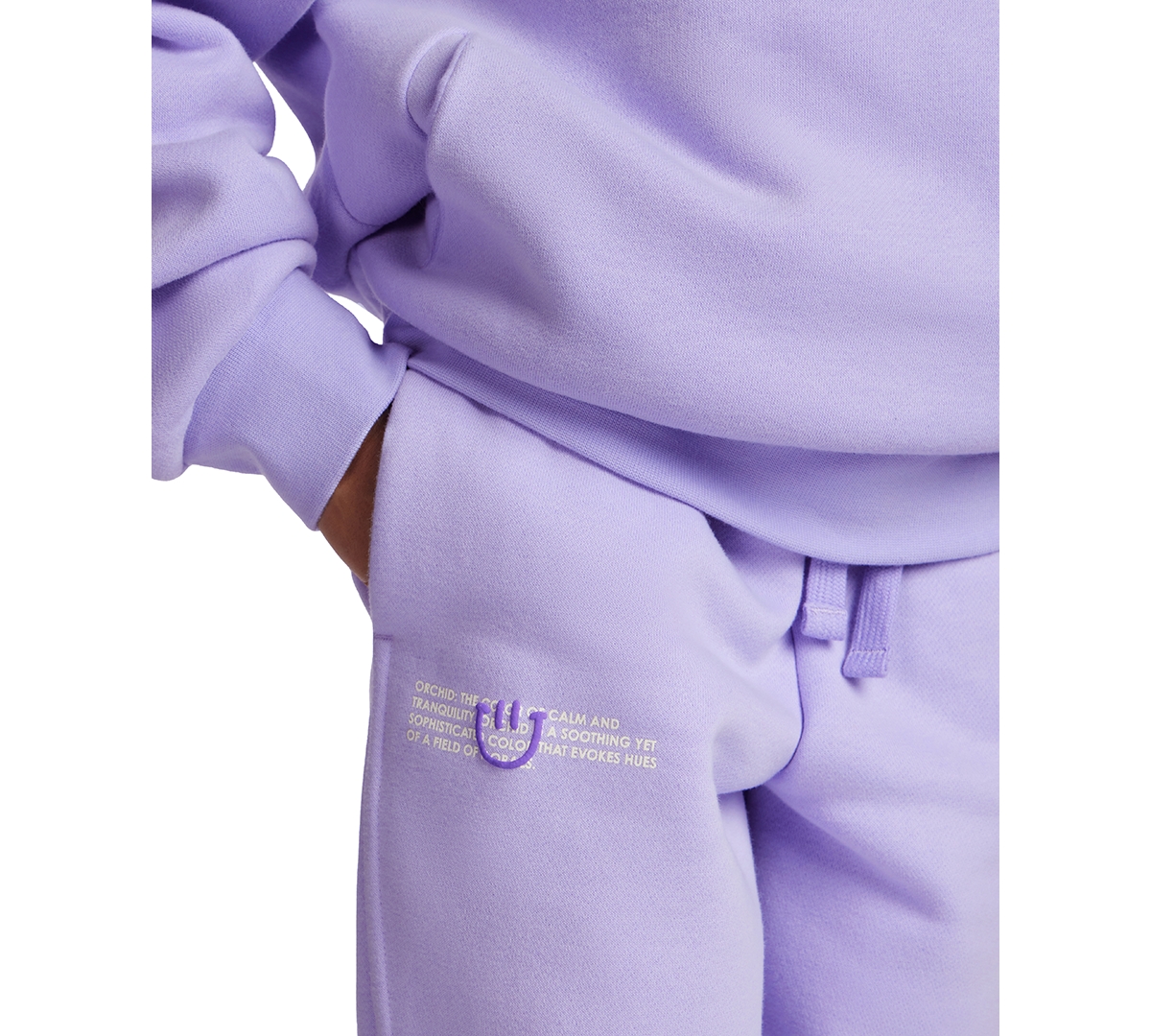 Color Lab Unisex 2t-6x Pull-on Fleece Jogger Pants In Purple