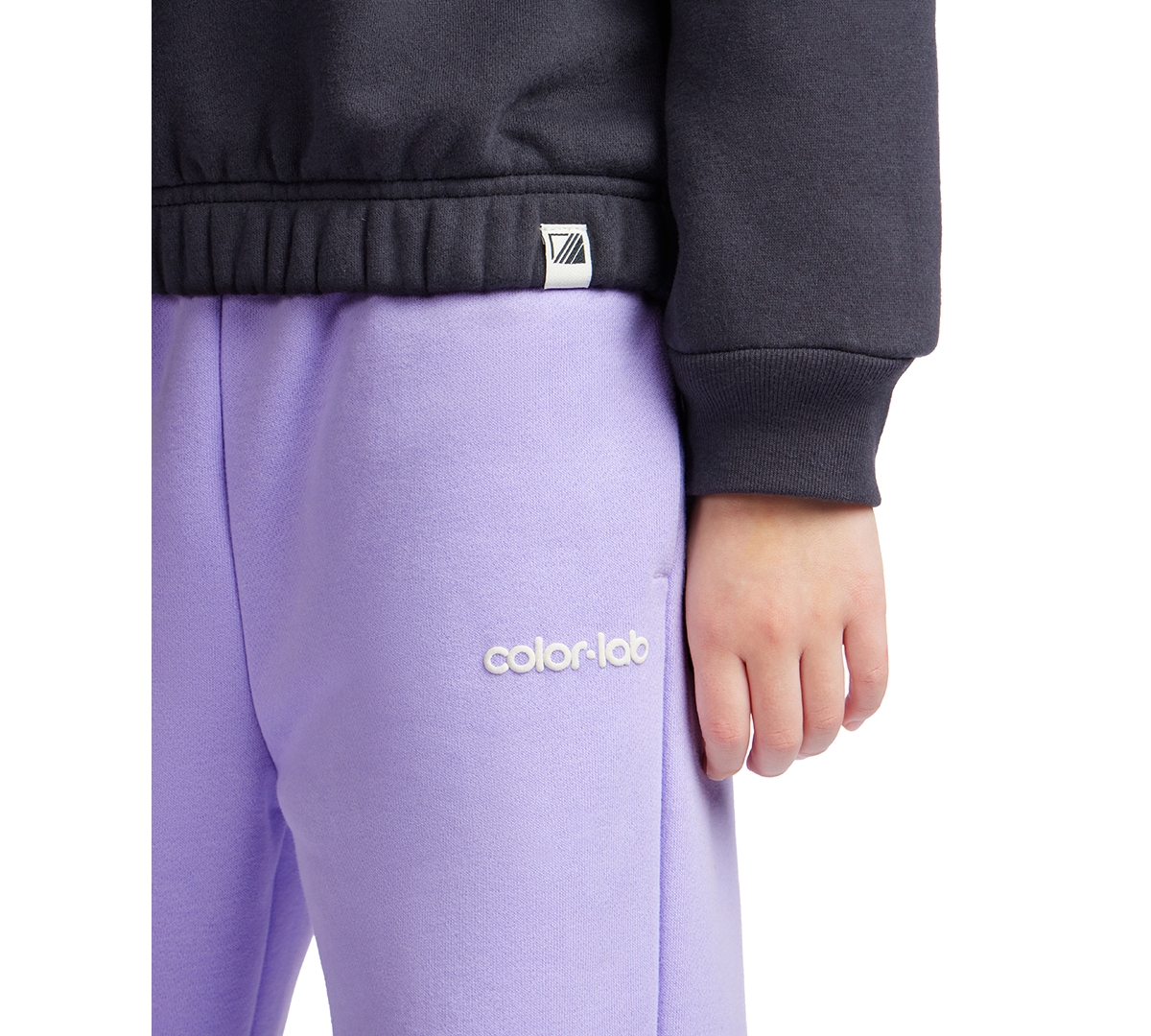 Color Lab Unisex 2t-6x Wide Leg Jogger Pants In Animal Print