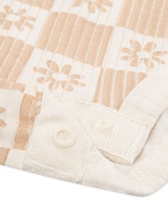 Baby Girls' Crewneck Bodysuits, 2-Pack Set