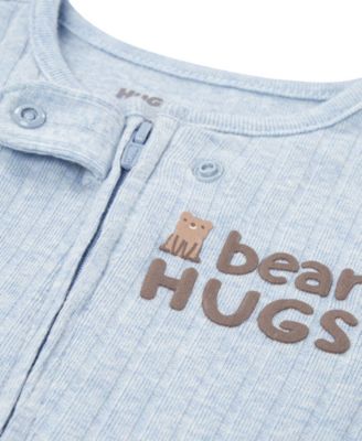 Baby Boys' and Girl Footed Long-Sleeve Coverall