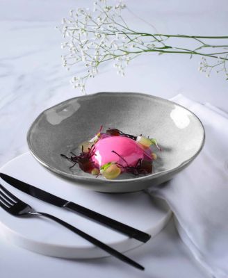 Stoneware Salad Bowls, Set of 6