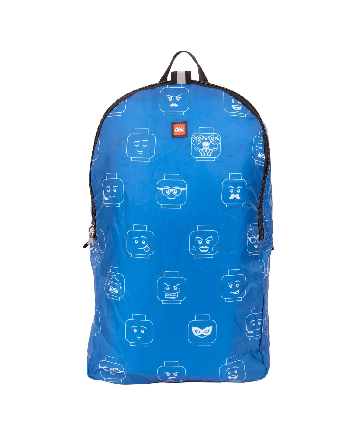 Lego Minifigure Packable Backpack W/ 6 Patches