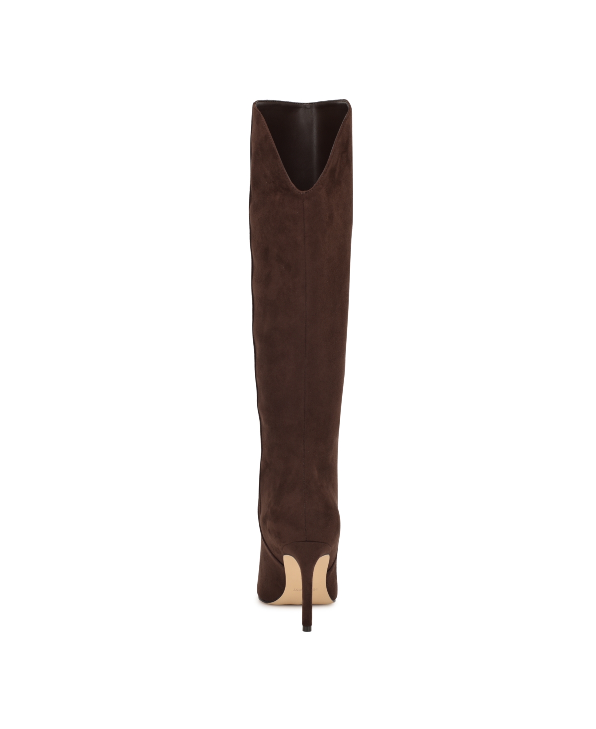 Nine West Womens Razla Tall Stiletto Dress Boots In Brown