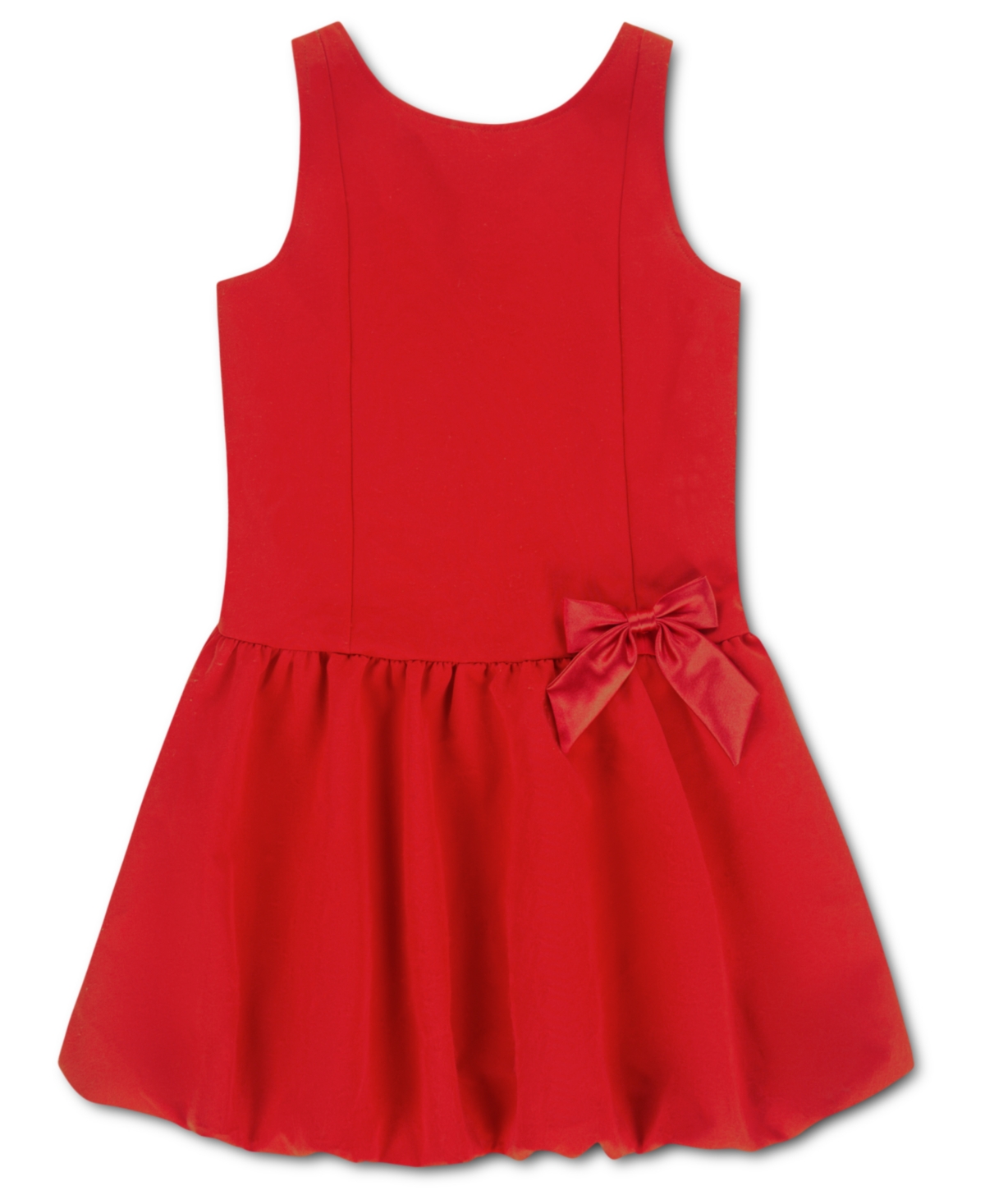 Abercrombie Kids' Girls 5-16 Sleeveless Bubble Dress In Red