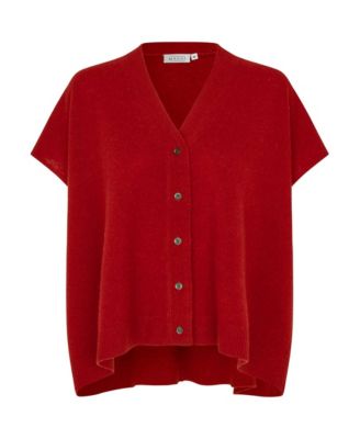 Women's MaLucanne Short Sleeve V-Neck Cardigan