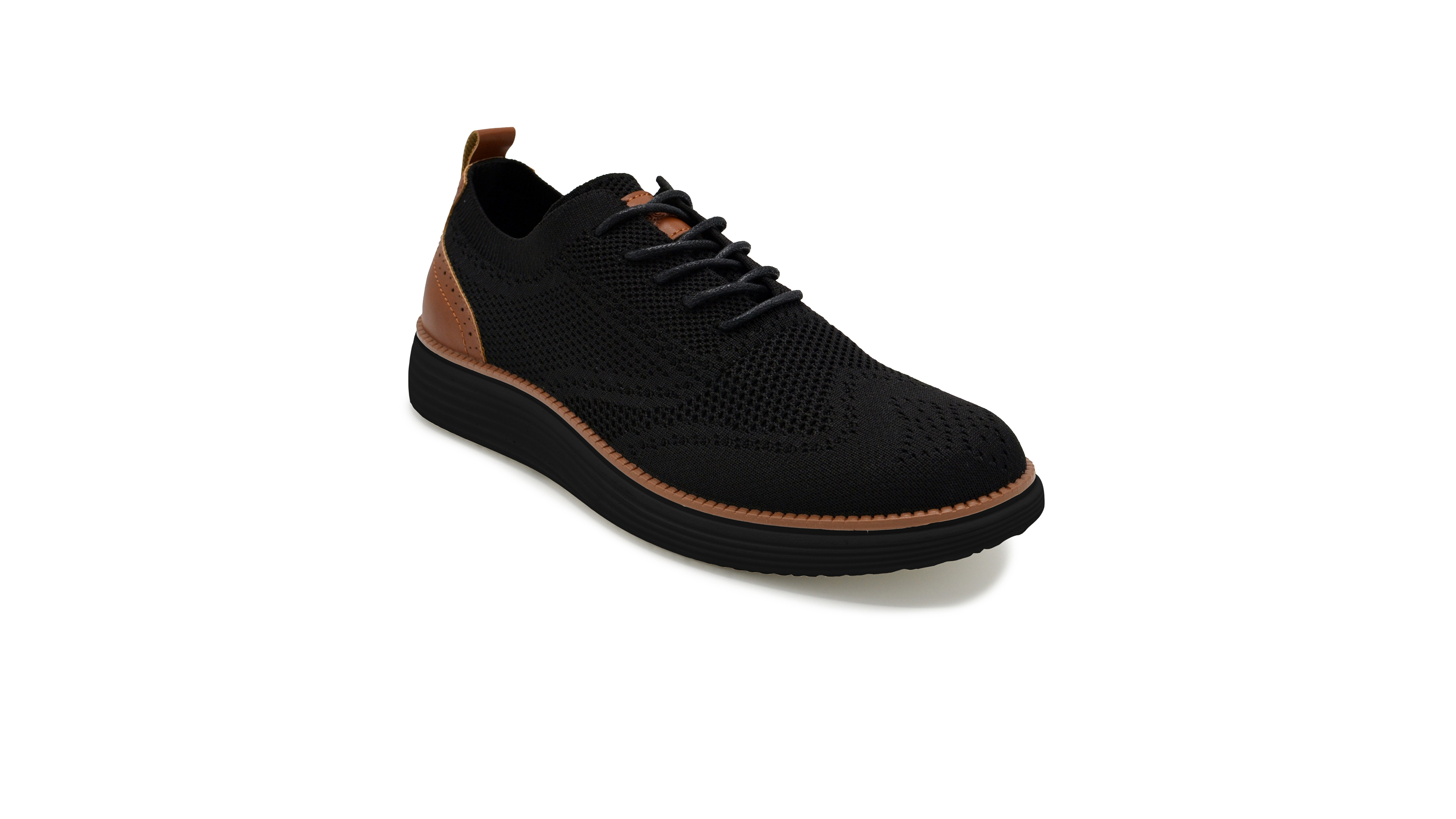Akademiks Men's Olney Wingtip Knit Oxford Shoes